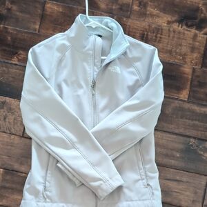 The North Face Women's Light Gray Ski Jacket medium